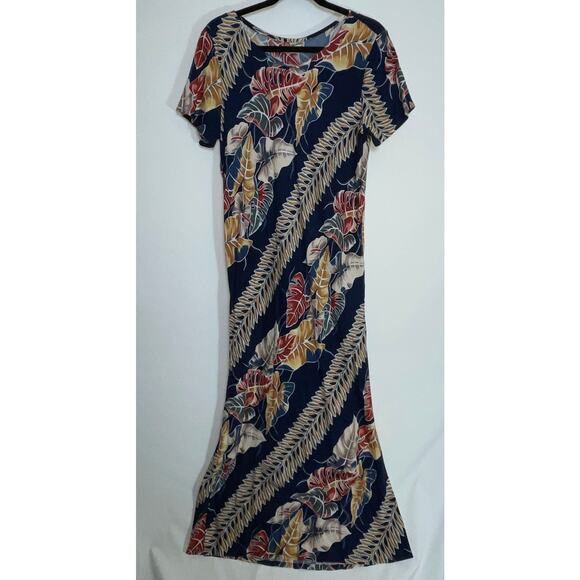 Hilo Hattie Dresses & Skirts - Vintage Hilo Hattie Hawaiian Maxi Dress - Women's‎ Size L - Made in USA